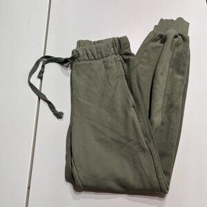 Aerie XXS Olive Green Jogger Sweats